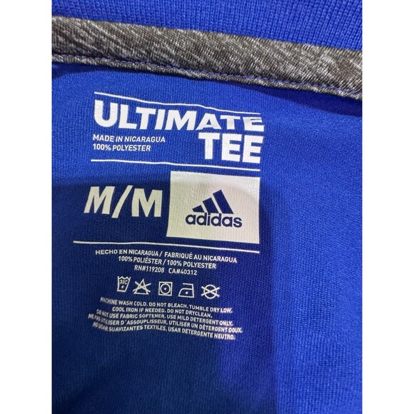 Golden State Warriors Women's Adidas Ultimate Tee - Size‎ Medium Climalite Blue - Picture 10 of 10